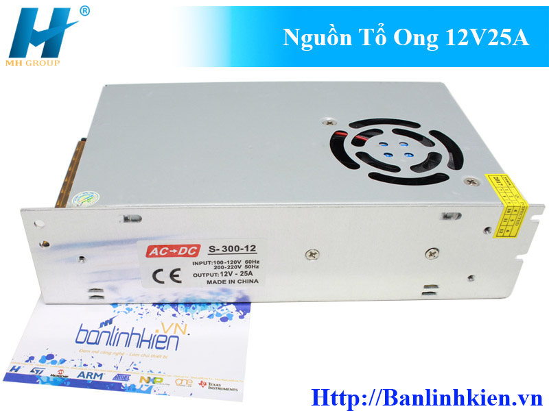 Nguồn Tổ Ong 12V25A