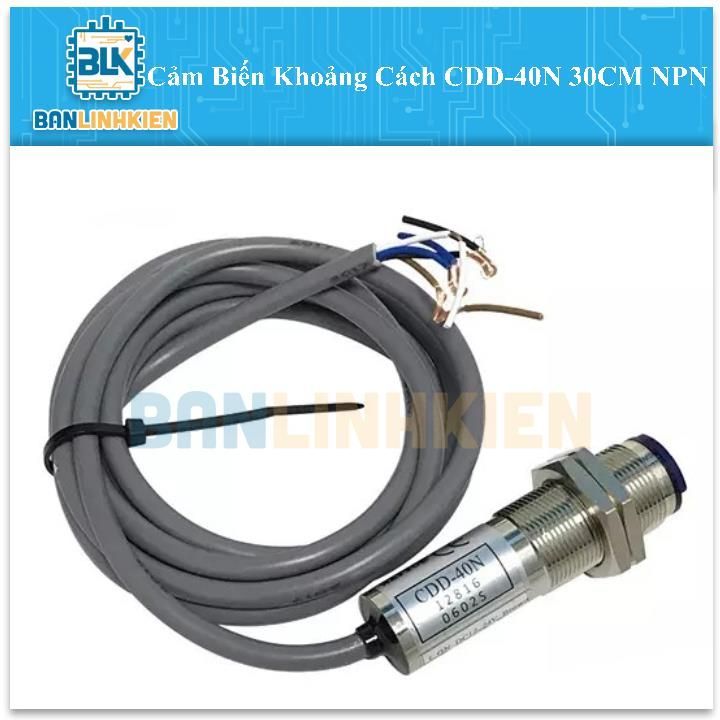 Cảm Biến Khoảng Cách CDD-40N 40cm NPN-OD 10-30VDC