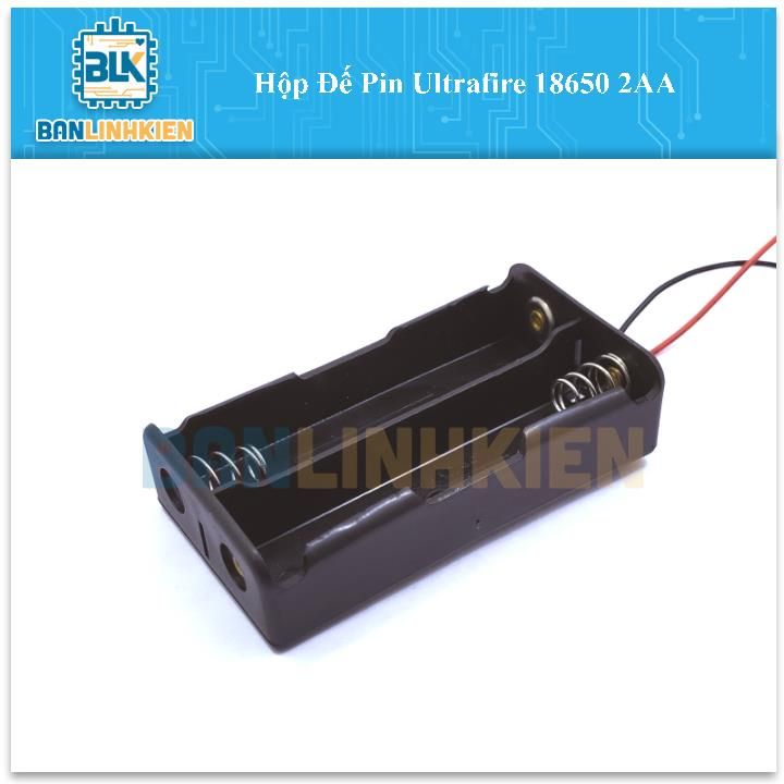 Hộp Đế Pin Ultrafire 18650 2AA