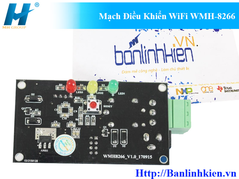 Mạch Điều Khiển WiFi WMH-8266