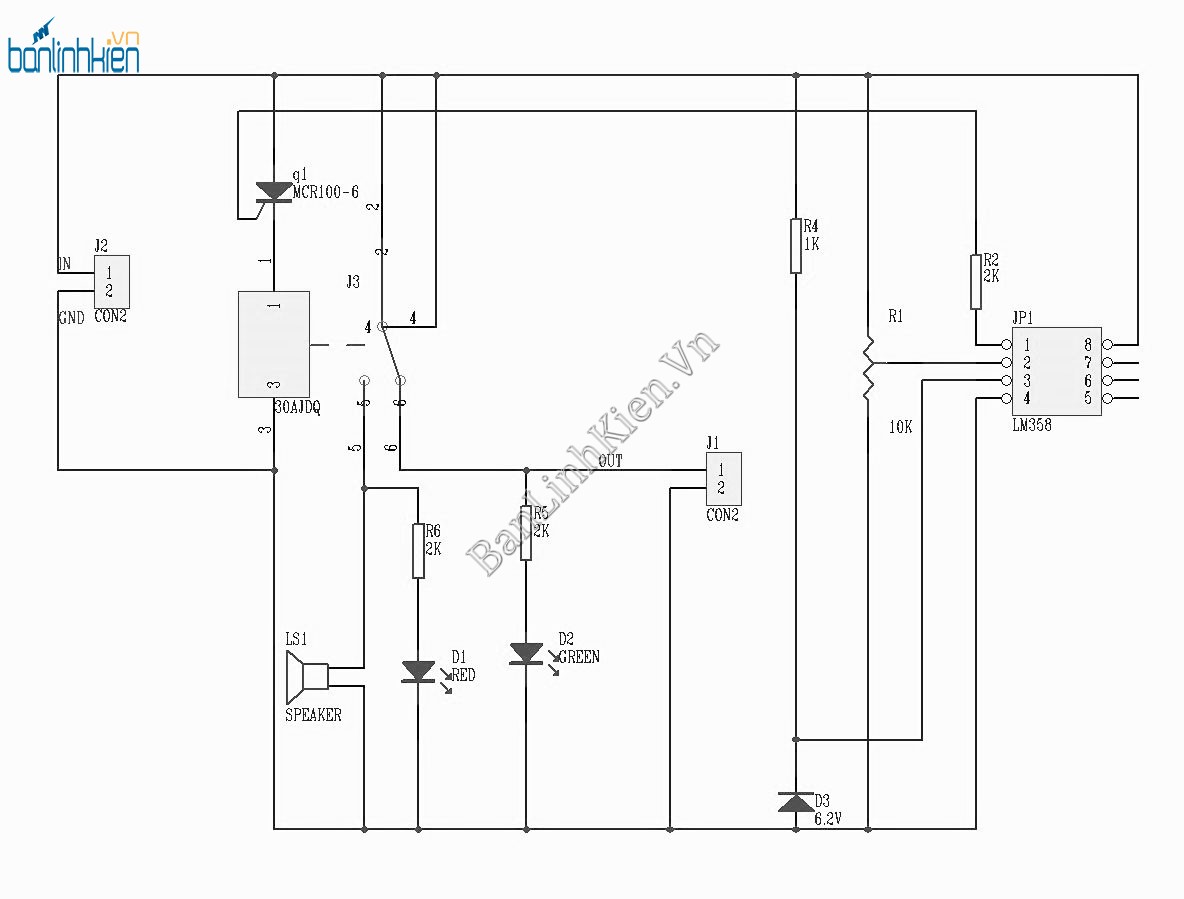 PCB Relay 30A