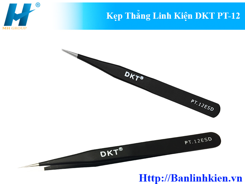 Kẹp Thẳng Linh Kiện DKT PT-12