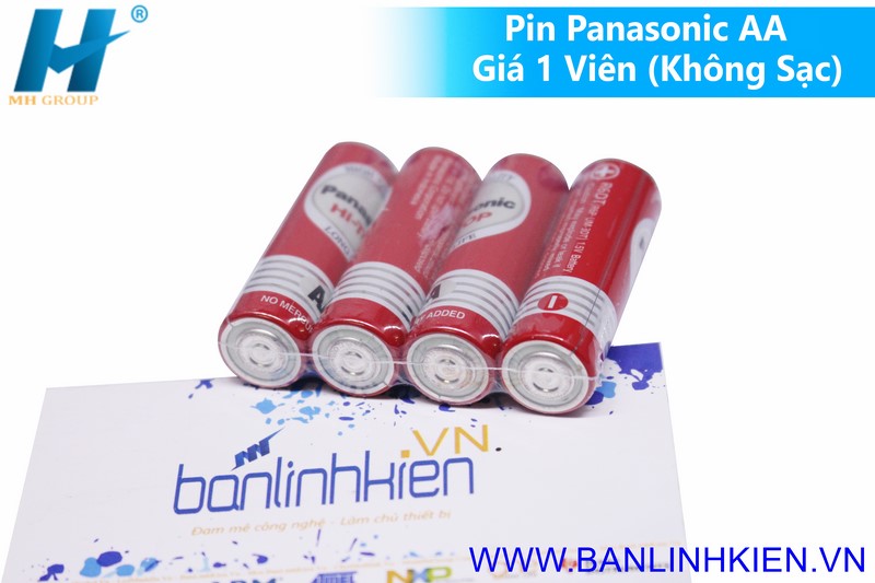 Pin Panasonic AA Giá 1 Viên (Không Sạc)