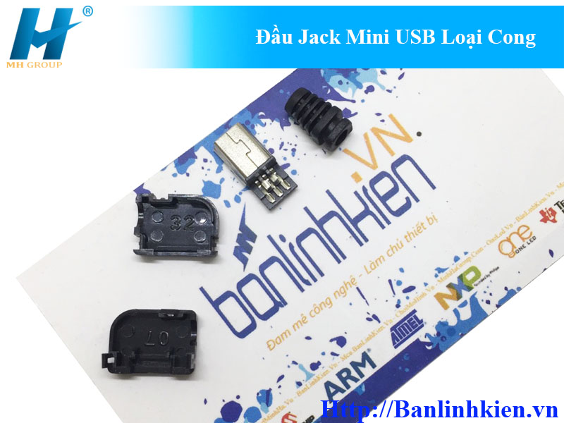 Đầu Jack Mini USB Loại Cong