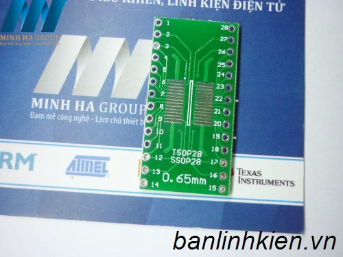 PCB Chuyển Đổi TSSOP28-DIP28