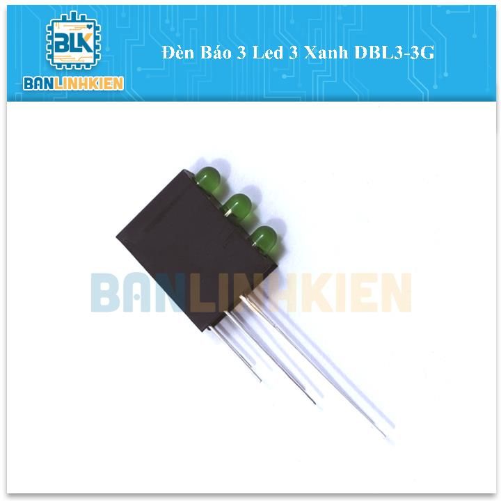 Đèn Báo 3 Led 3 Xanh DBL3-3G