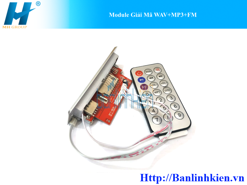 Module Giải Mã WAV+MP3+FM