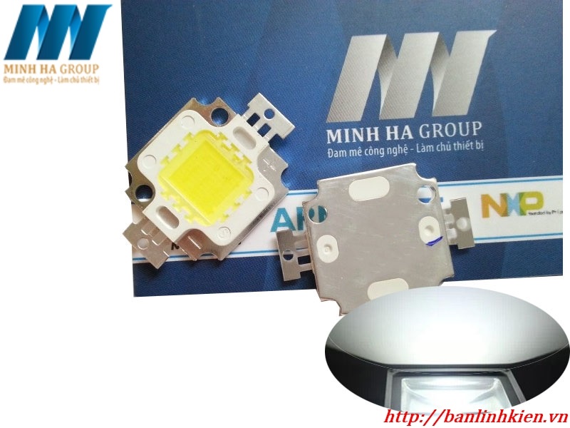 LED 10W 10V Sáng Trắng Luxeon