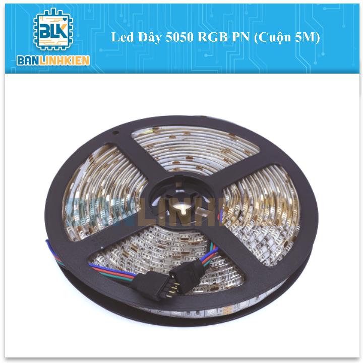 Led Dây 5050 RGB PN (Cuộn 5M)