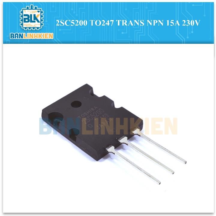 2SC5200 TO247 TRANS NPN 15A 230V