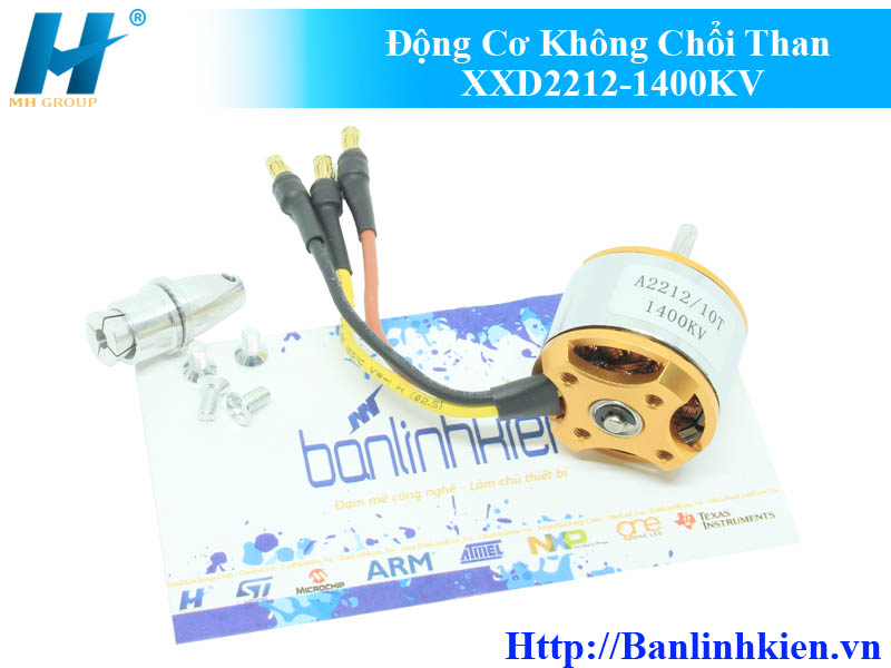 Động Cơ Không Chổi Than XXD2212-1400KV