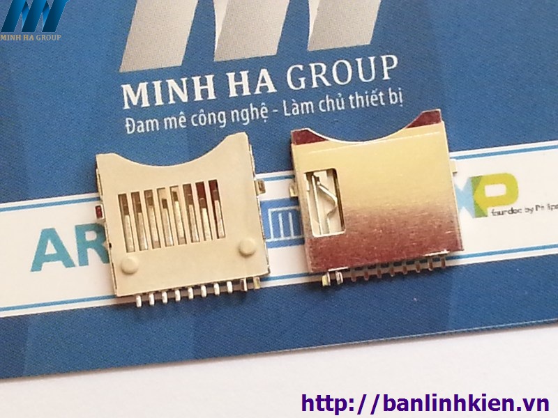 Socket MicroSD TF V1 (Socket Thẻ Nhớ)