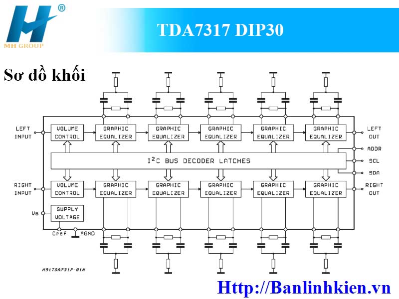 TDA7317 DIP30