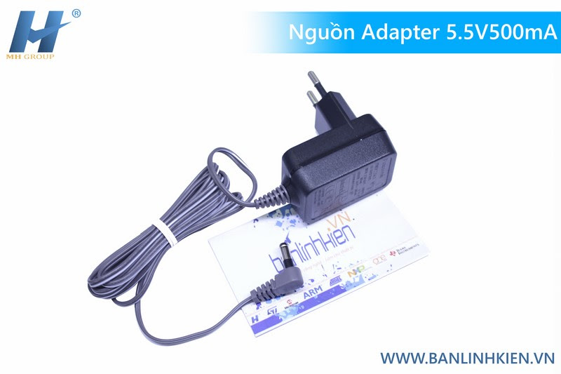 Nguồn Adapter 5.5V500mA