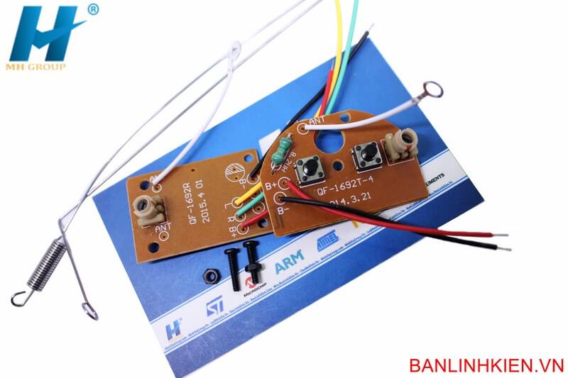 Bộ Điều Khiển Oto Từ Xa 2 Chế Độ 27Mhz DK-2M27