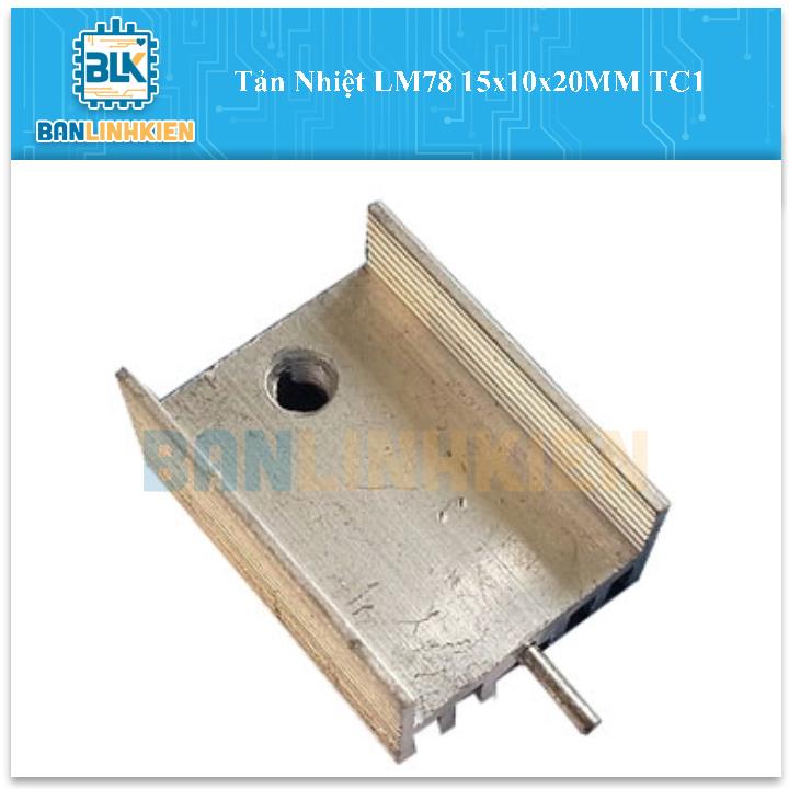 Tản Nhiệt LM78 15x10x20mm TC1  (Màu Trắng)