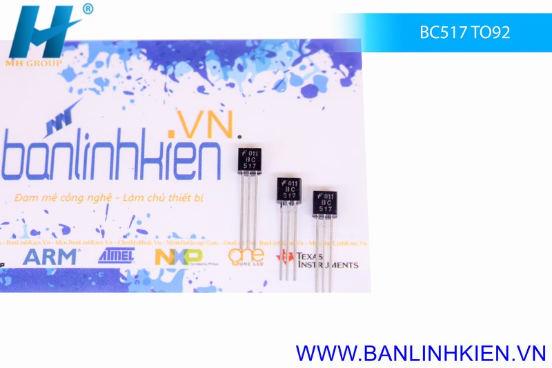 BC517 TO92 TRANS NPN 1A 40V (DIP) (5c)