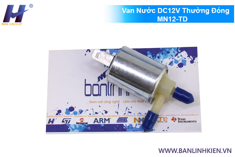 Van Nước DC12V Thường Đóng MN12-TD