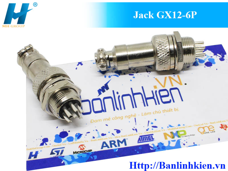 Bộ Jack GX12-6P