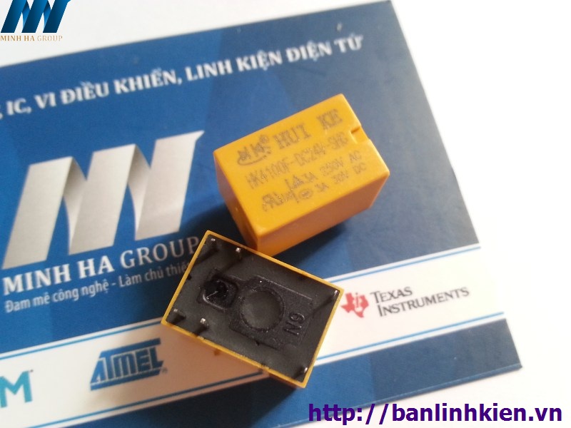 Relay 24V3A 6 Chân HK4100F-DC24V-SHG