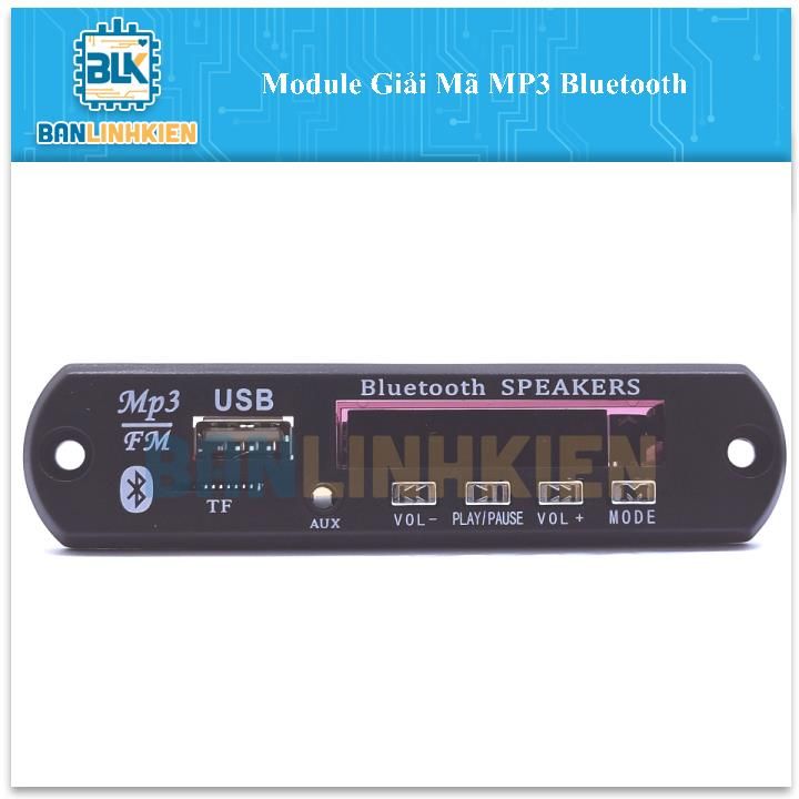 Module Giải Mã MP3 Bluetooth