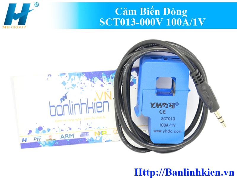 Cảm Biến Dòng SCT-013-000V 100A/1V