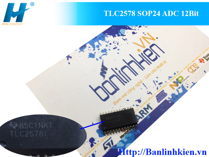 TLC2578 SOP24 ADC 12Bit