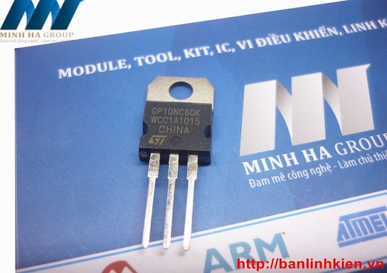 10N60 TO220 IGBT 29A 600V (GP10NB60S KIA10N60H)