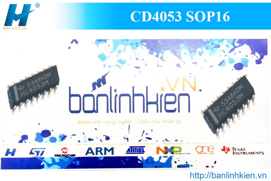 CD4053 SOP16