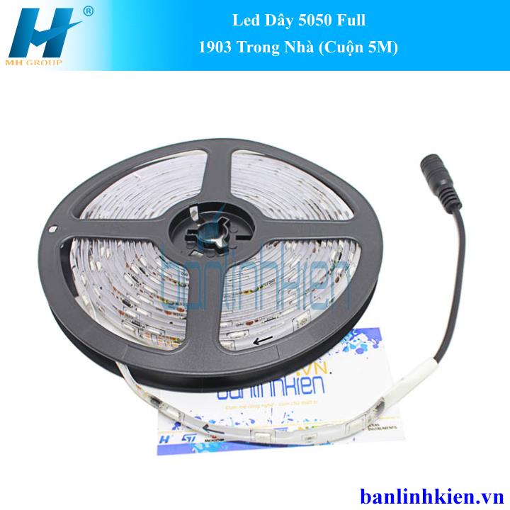 Led Dây 5050 Full 1903 Trong Nhà (Cuộn 5M)