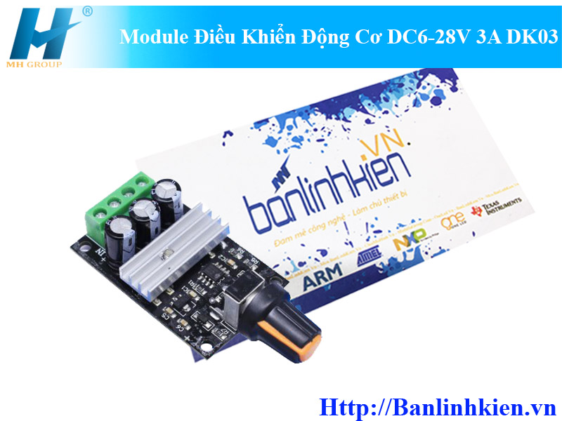 Module Điều Khiển Động Cơ DC6-28V 3A DK03