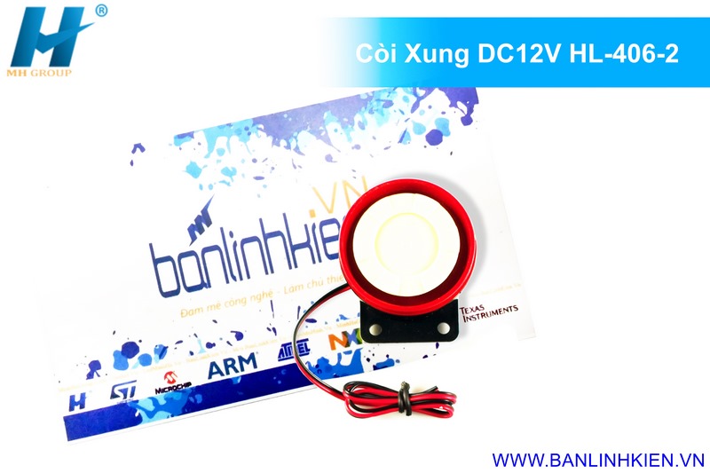 Còi Xung DC12V HL-406-2