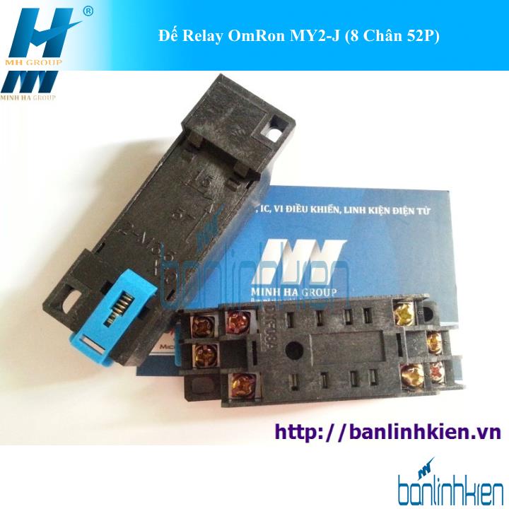 Đế Relay OmRon MY2-J (8 Chân 52P)