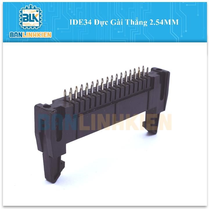 IDE34 Đực Gài Thẳng 2.54MM