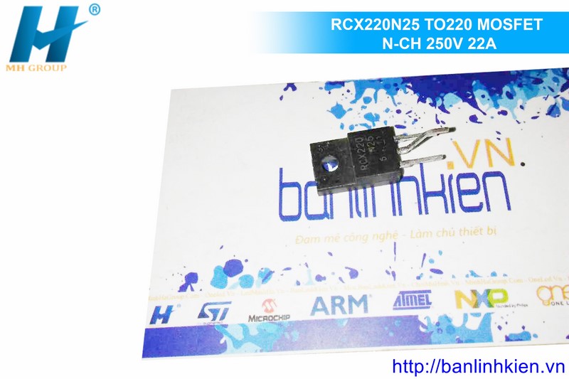 RCX220N25 TO220 MOSFET N-CH 250V 22A