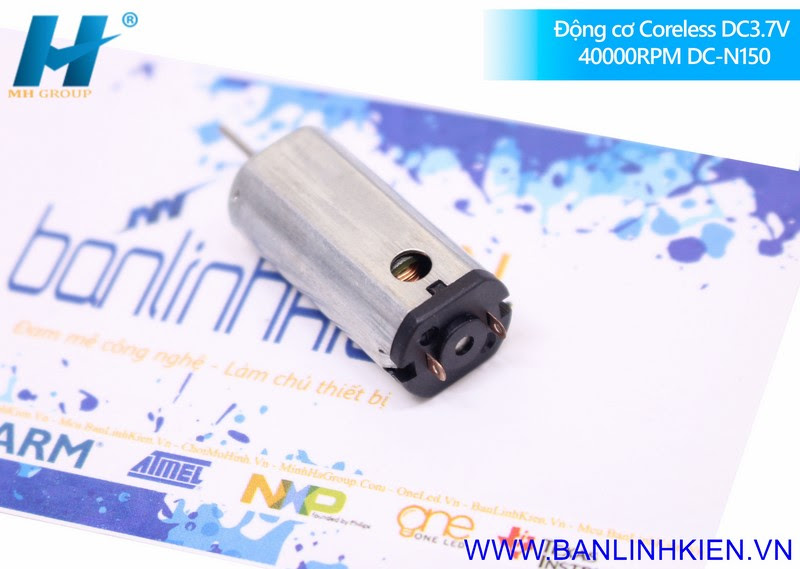 Động Cơ Coreless DC3.7V 40000RPM DC-N150