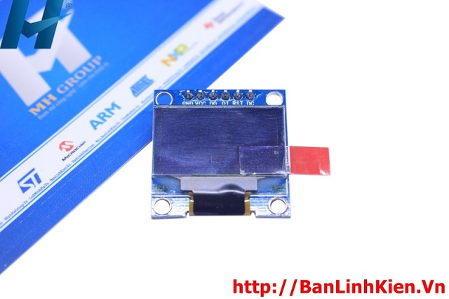 Màn Hình OLED 0.96 128x64 SPI Xanh OLED-096-SPI-B