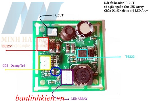 Module LED Array 1 Bóng 75 Độ