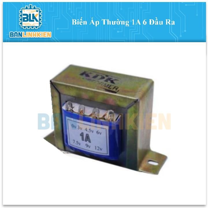 Biến Áp Thường 1A 6 Đầu Ra