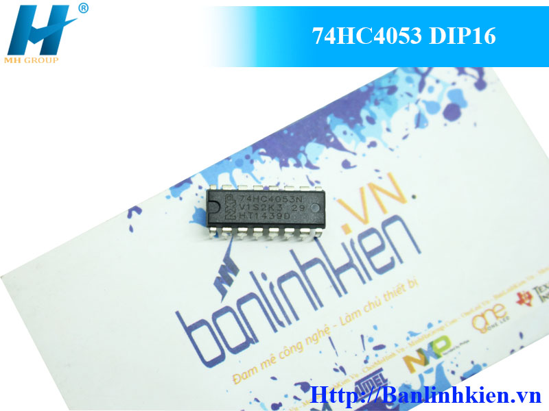 74HC4053 DIP16