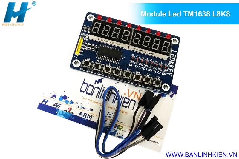 Module Led TM1638 L8K8