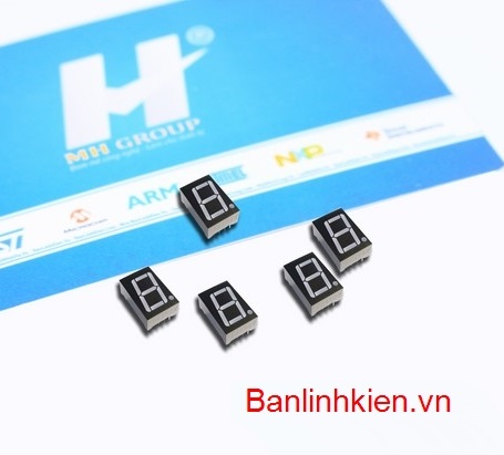 Led 7 0.56 1 Số Katot (Sáng Đỏ)