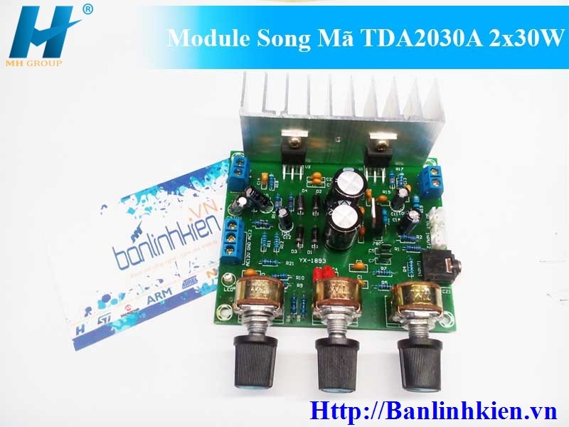 Module Song Mã TDA2030A 2x30W