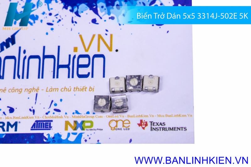 Biến Trở Dán 5x5 3314J-502E 5K