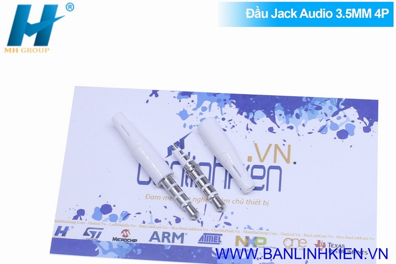 Đầu Jack Audio 3.5MM 4P JA35-4P