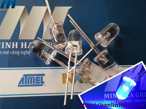 Led 5MM Xanh Dương SS (1000c)