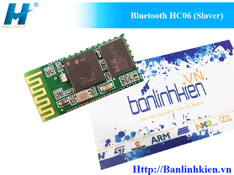 Bluetooth HC06 Slaver Không Socket HC06-NSK