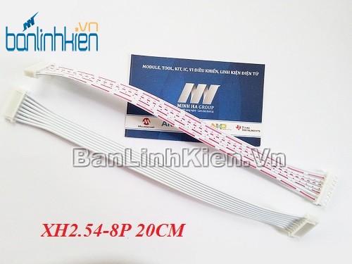 Dây Trắng 8P XH2.54-8P 20Cm