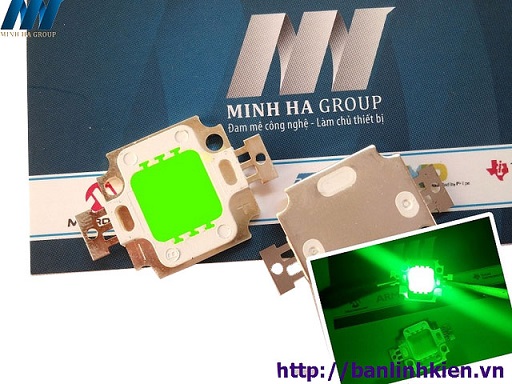LED 10W 10V Xanh Lá Luxeon