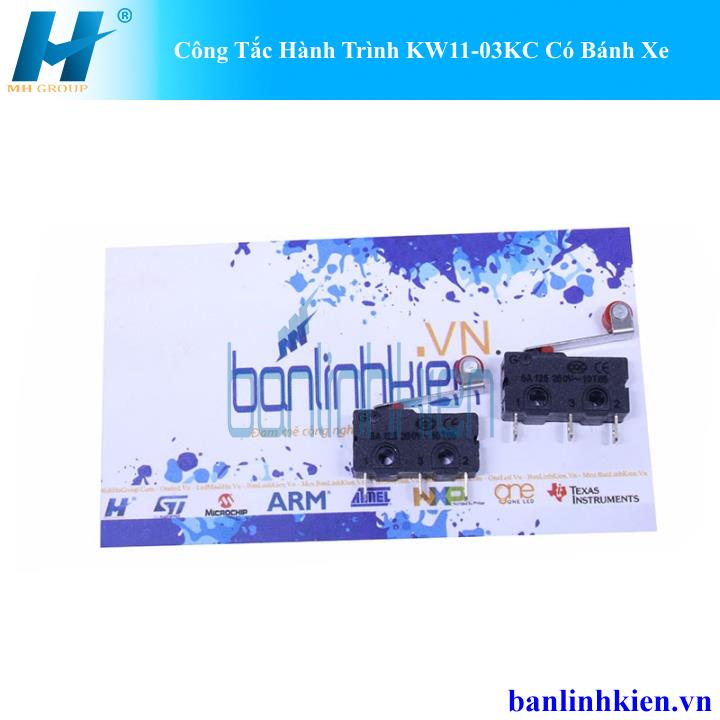 Công Tắc Hành Trình KW11-03KC Có Bánh Xe